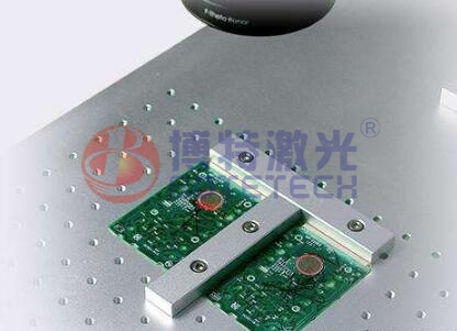 PCB在線(xiàn)飛行激光打標(biāo)機(jī)樣品展示